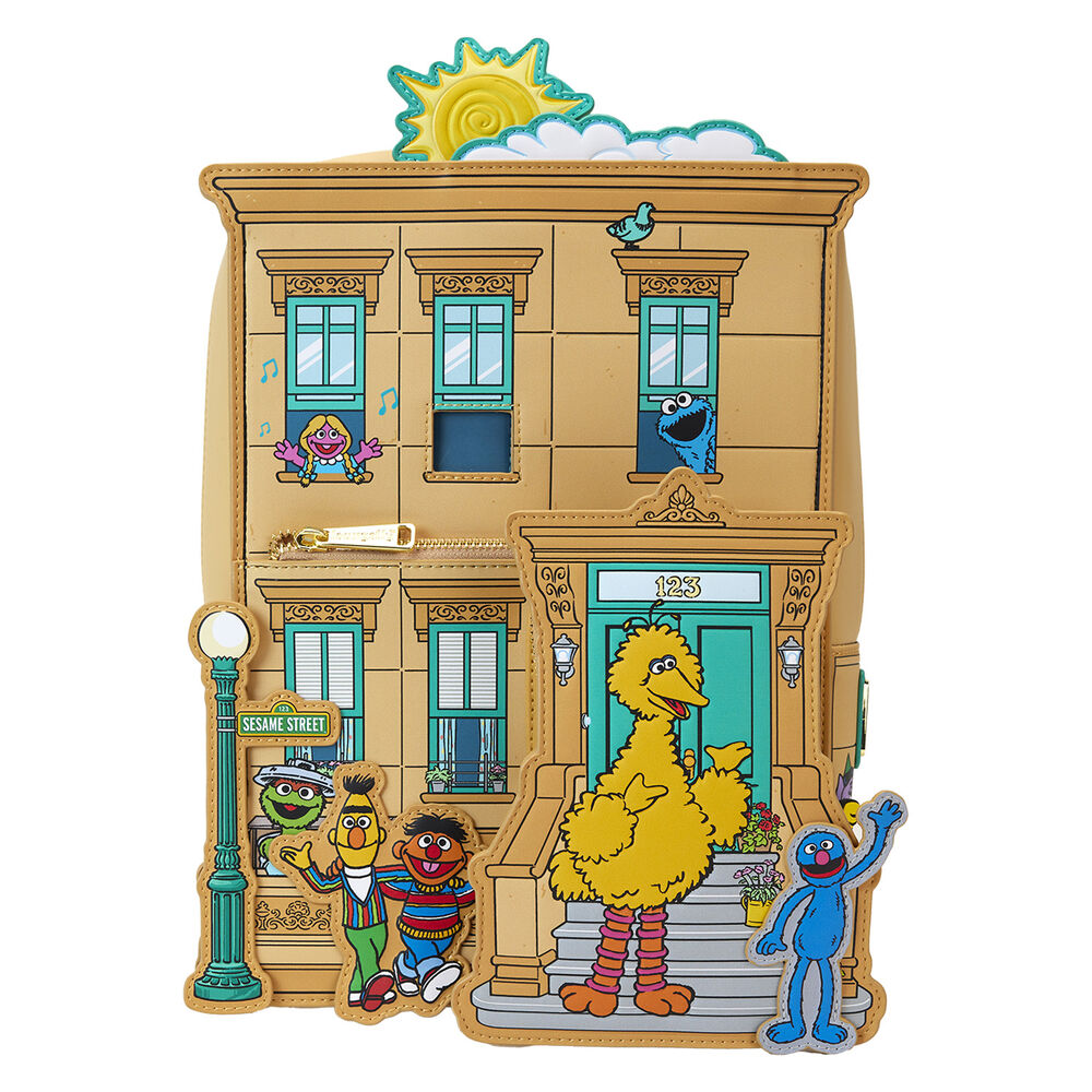 Mochila Corner Barrio Sesamo Loungefly 30cm_1