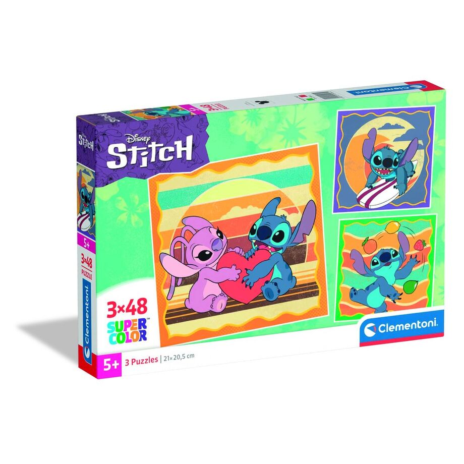 Puzle Stitch Disney 3x48pzs_1