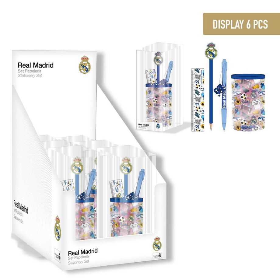 portalápices papelería Real Madrid_1