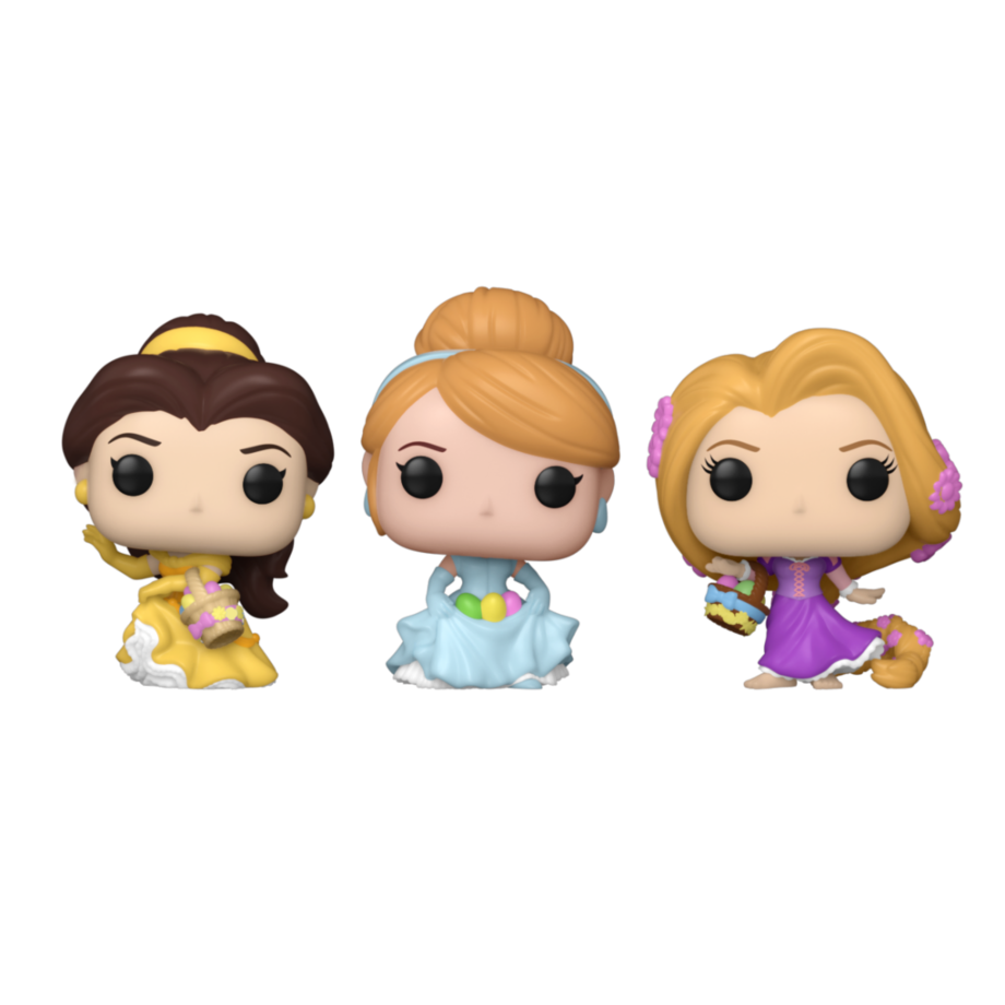 Set 3 figuras Pocket POP Disney Princesas Pascua_1