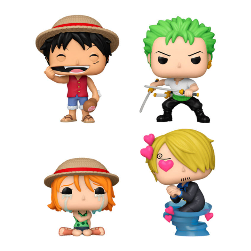 Set 4 figuras POP One Piece Exclusive_1