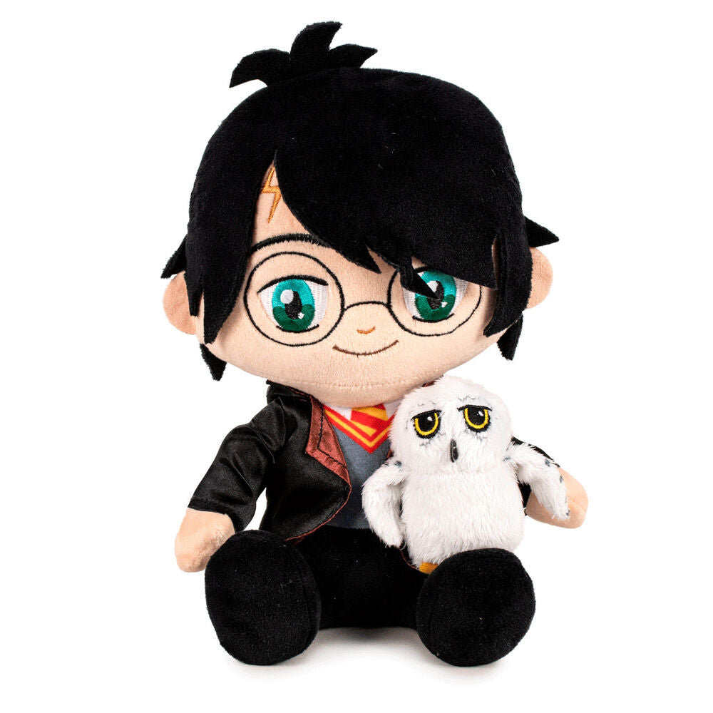 Harry Potter de Peluche con Hedwig 1