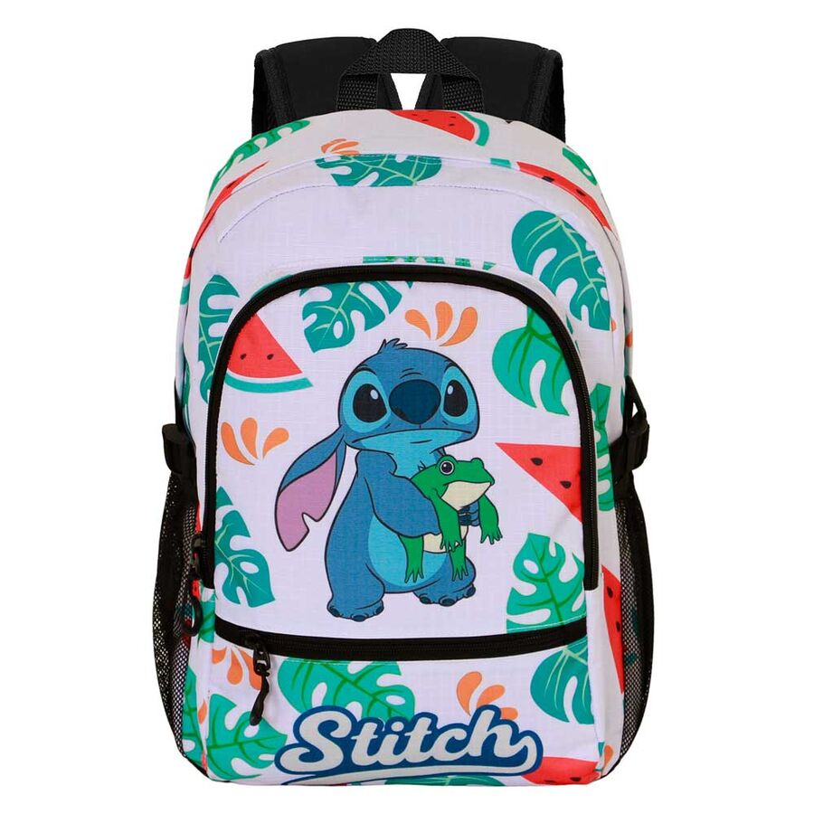 Mochila Frog Stitch Disney 44cm adaptable_1
