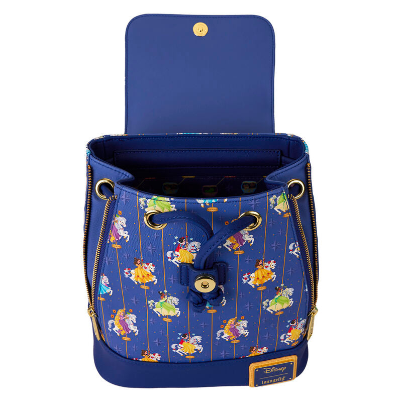 Mochila Carousel Princesas Disney Loungefly 26cm_1
