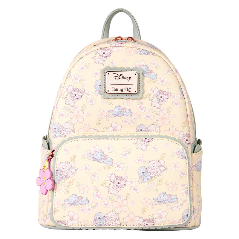 Mochila Cherry Blossom Stitch Disney Loungefly 26cm_1