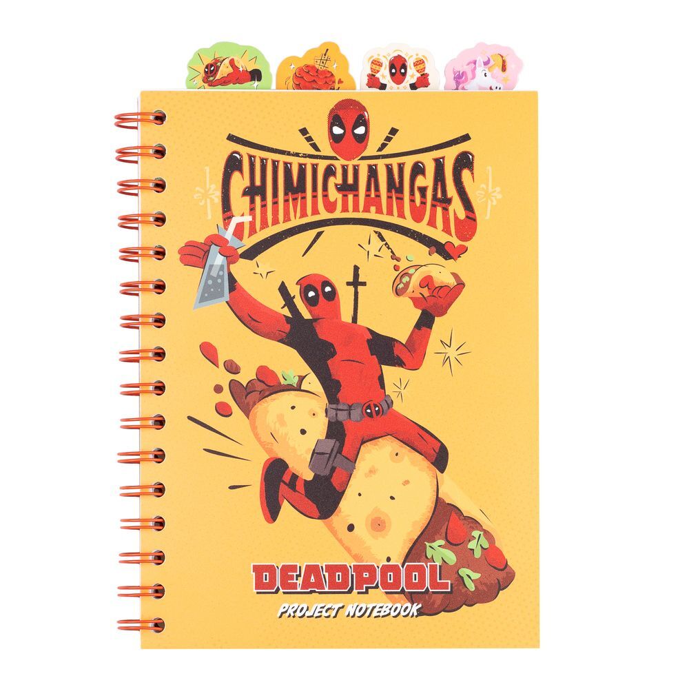 Cuaderno A5 Deadpool Marvel_1