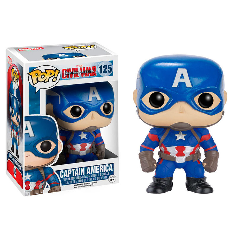 Funko POP figura Marvel Civil War Capitan America_1