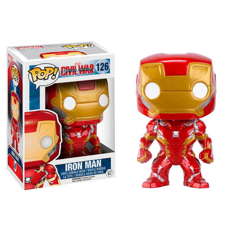 Funko POP figura Marvel Civil War Iron Man_1